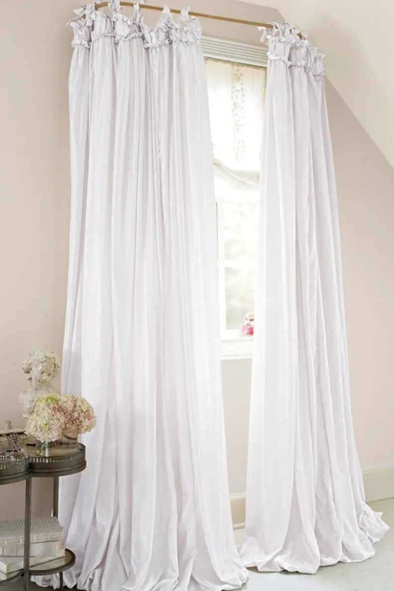 Soft Surroundings Classic Balloon Drapery Panel| Window Coverings