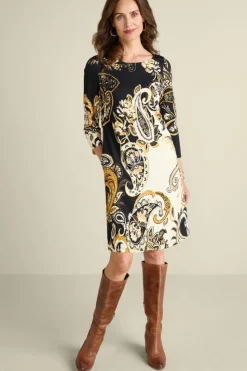 Soft Surroundings Clotilde Ponte Dress| Dresses
