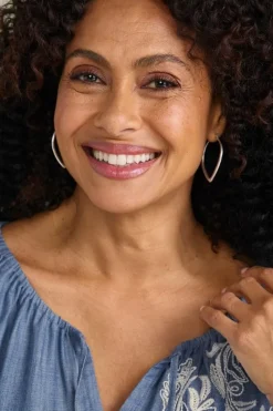 Soft Surroundings Cosma Hoop Earrings| Jewelry|Earrings