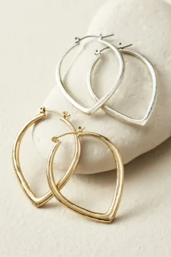 Soft Surroundings Cosma Hoop Earrings| Jewelry|Earrings