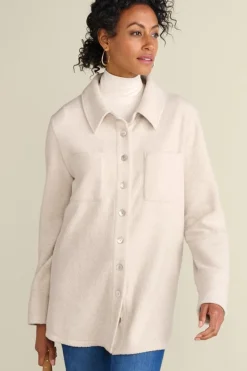 Soft Surroundings Cozy Boyfriend Shirt| Tops