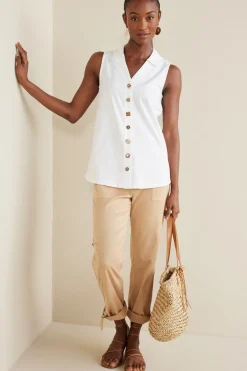 Soft Surroundings Danielle Sleeveless Tunic| Tops|Tunics & Leggings