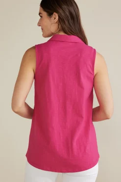 Soft Surroundings Danielle Sleeveless Tunic| Tops|Tunics & Leggings