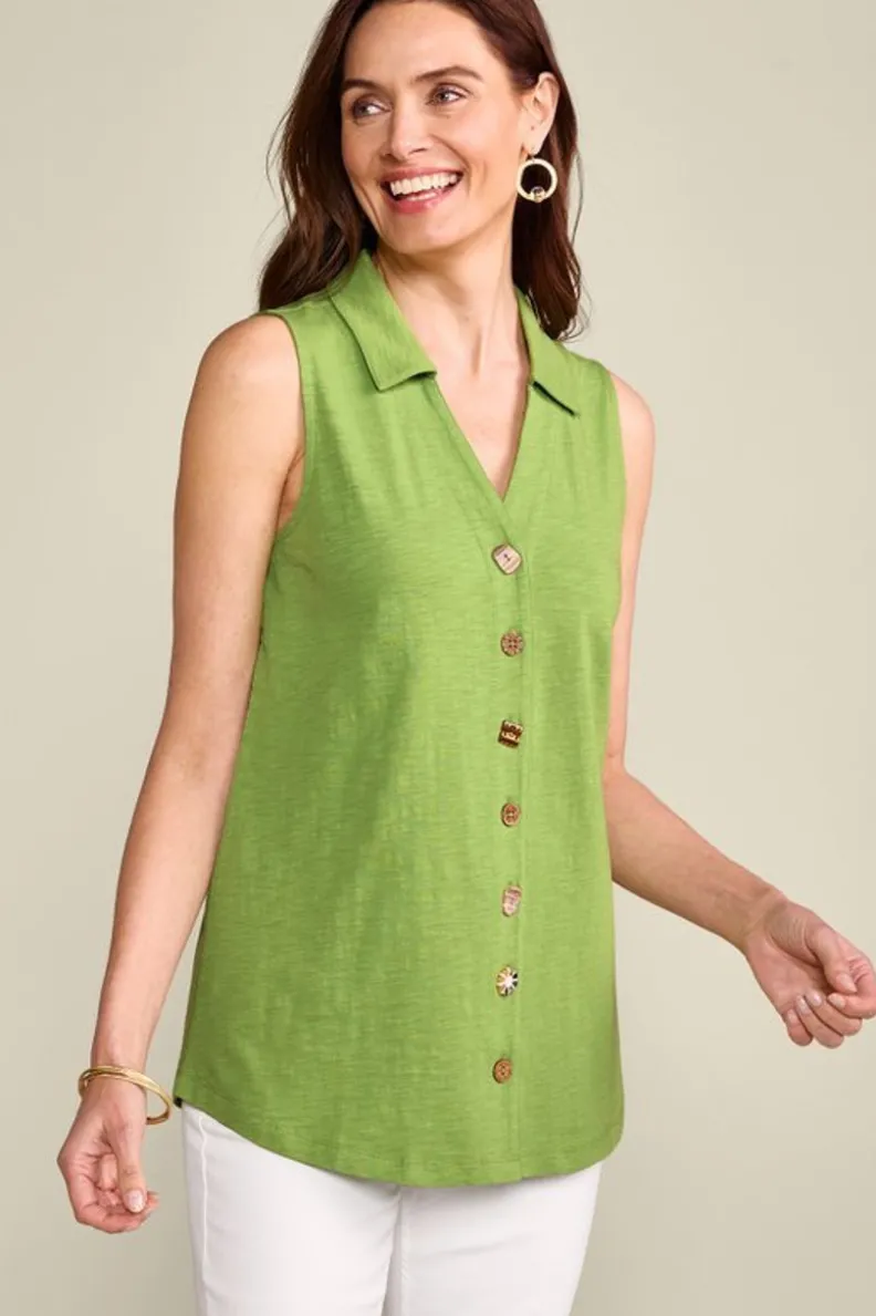 Soft Surroundings Danielle Sleeveless Tunic| Tops|Tunics & Leggings