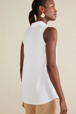 Soft Surroundings Danielle Sleeveless Tunic| Tops|Tunics & Leggings
