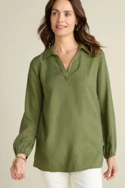 Soft Surroundings Delaine Tencel™ Tunic| Tops