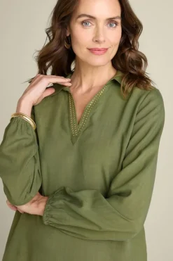 Soft Surroundings Delaine Tencel™ Tunic| Tops