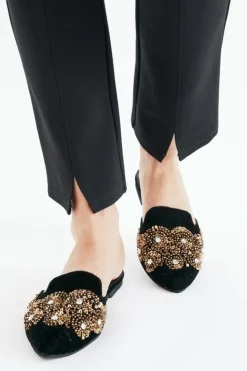 Soft Surroundings Delilah Embellished Slide| Shoes