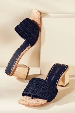 Soft Surroundings Donald Pliner Nayla Crochet Slide| Shoes