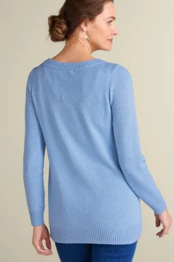 Soft Surroundings Draya Eyelash Sweater| Tops|Sweaters & Cardigans