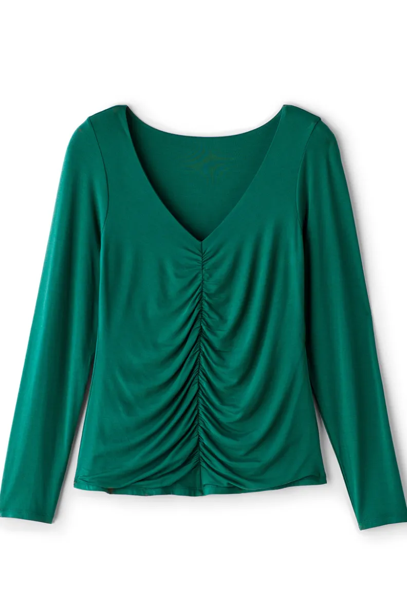 Soft Surroundings Edeliz Long Sleeve Tee| Tops