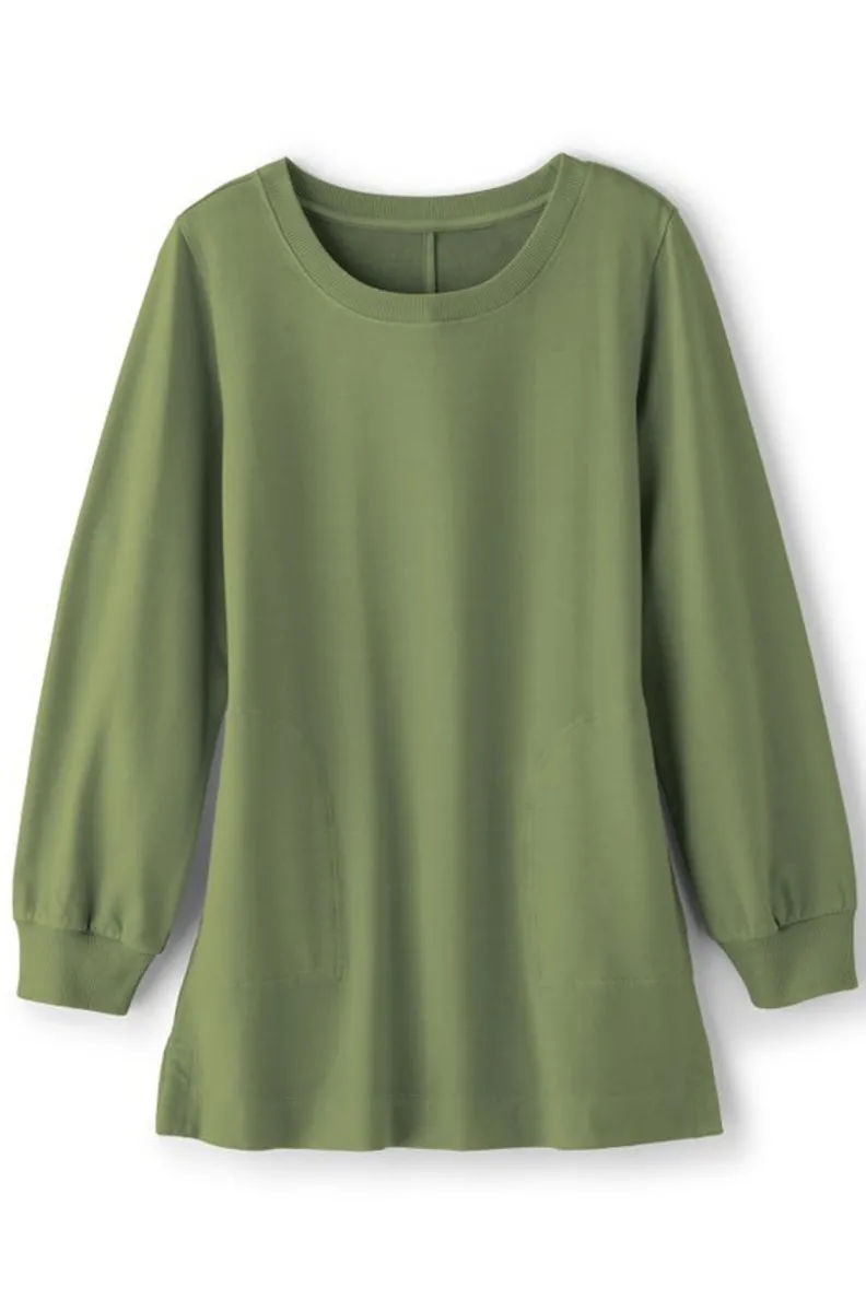 Soft Surroundings Edith French Terry Tunic| Tops