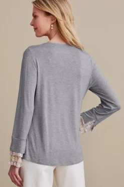 Soft Surroundings Ella Lace Top| Tops