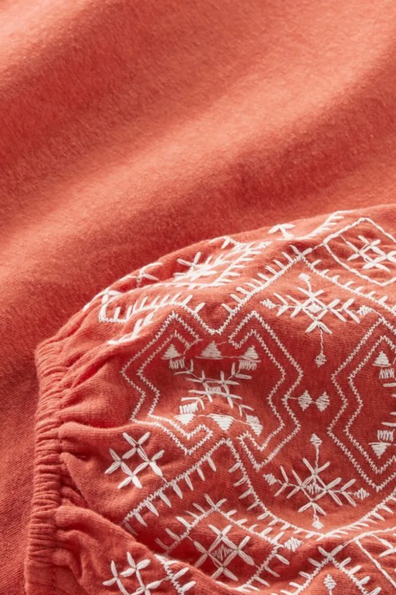 Soft Surroundings Embroidered Parisian Poet Top| Tops