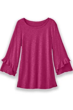 Soft Surroundings Erin Linen Blend Tunic| Tops