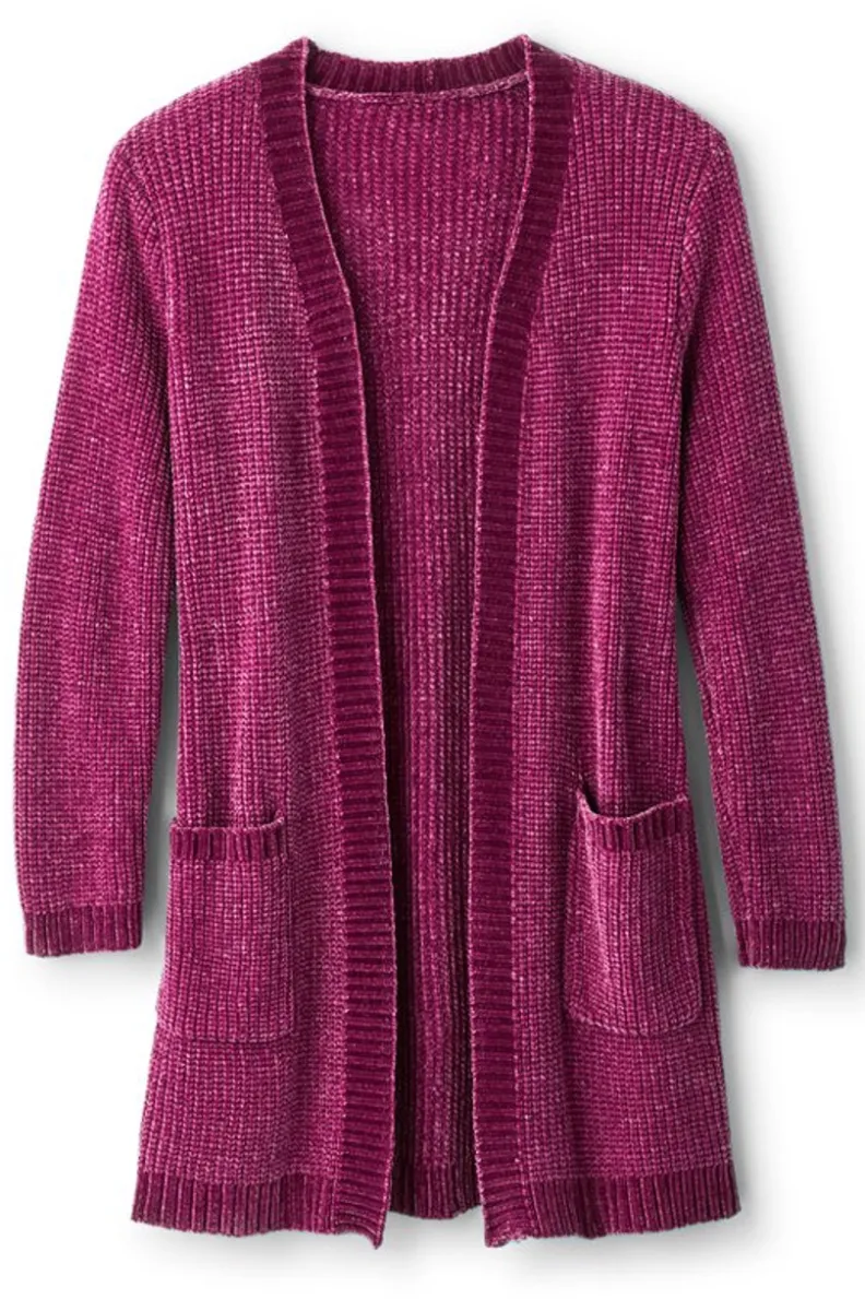 Soft Surroundings Faith Chenille Cardigan| Sweaters & Cardigans