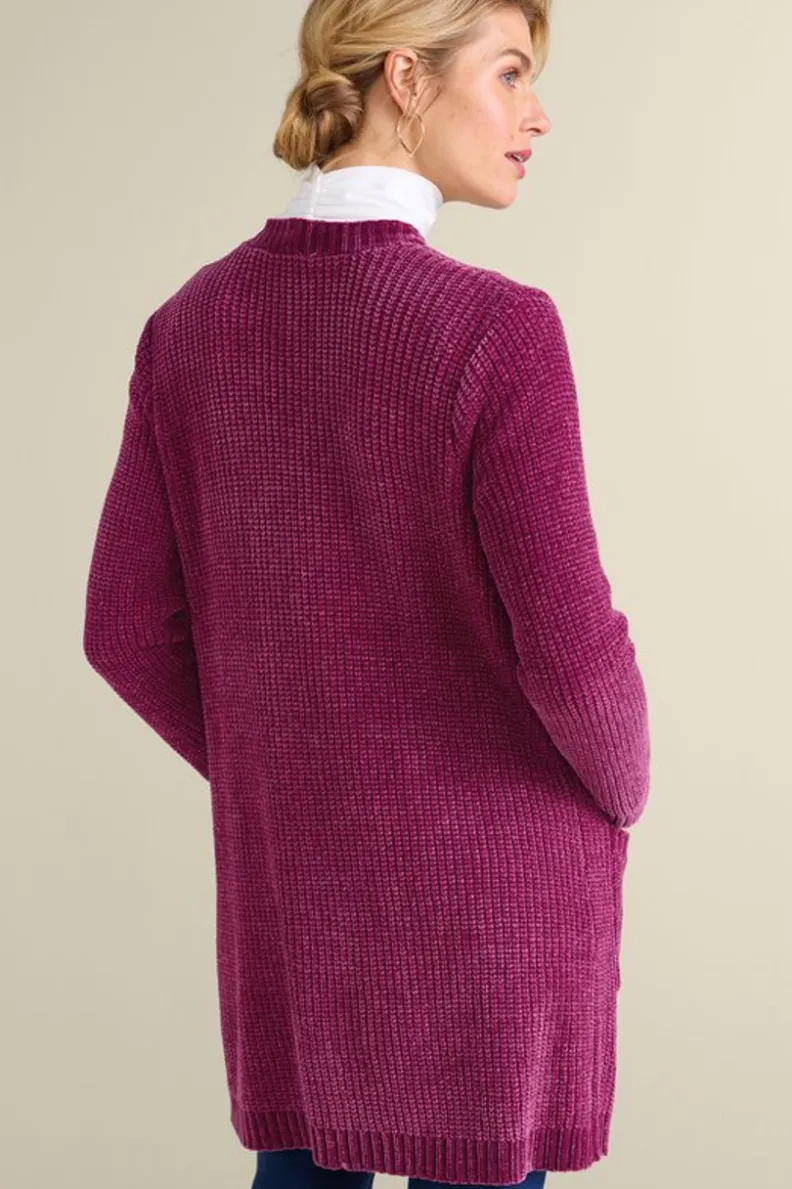 Soft Surroundings Faith Chenille Cardigan| Sweaters & Cardigans