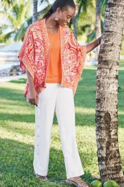 Soft Surroundings Farida Topper| Toppers|Jackets & Coats