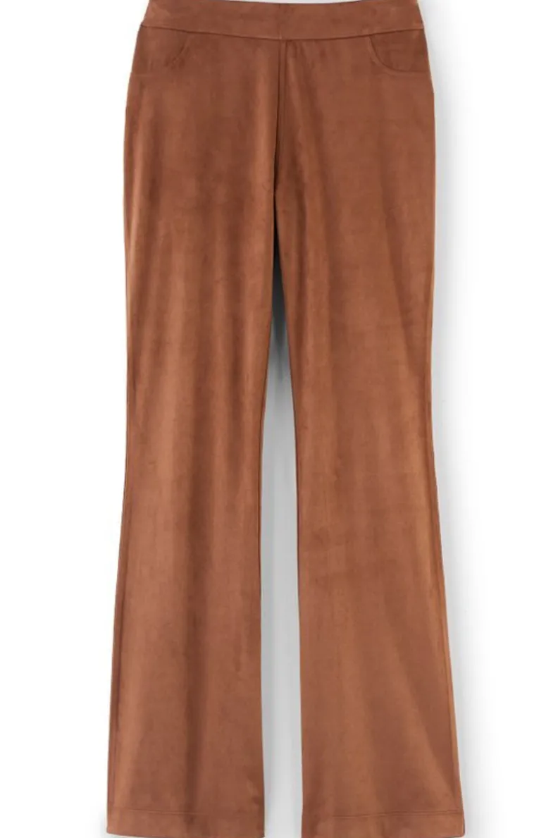 Soft Surroundings Faux Suede Bootcut Pants| Pants