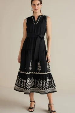 Soft Surroundings Fernanda Midi Dress| Dresses
