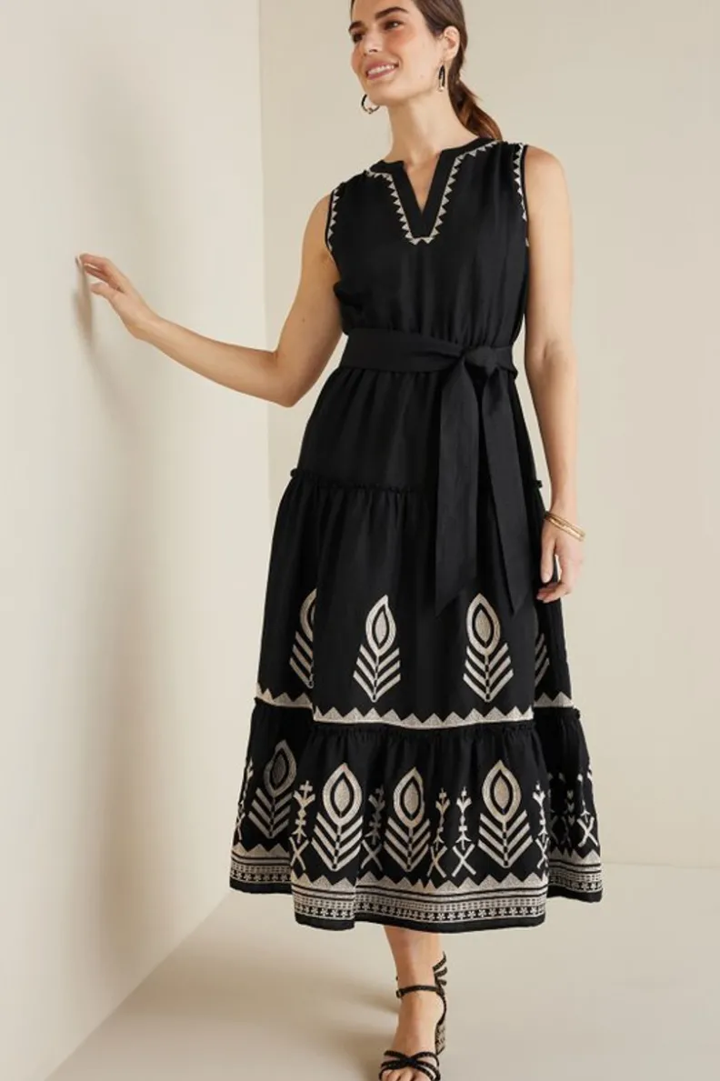 Soft Surroundings Fernanda Midi Dress| Dresses