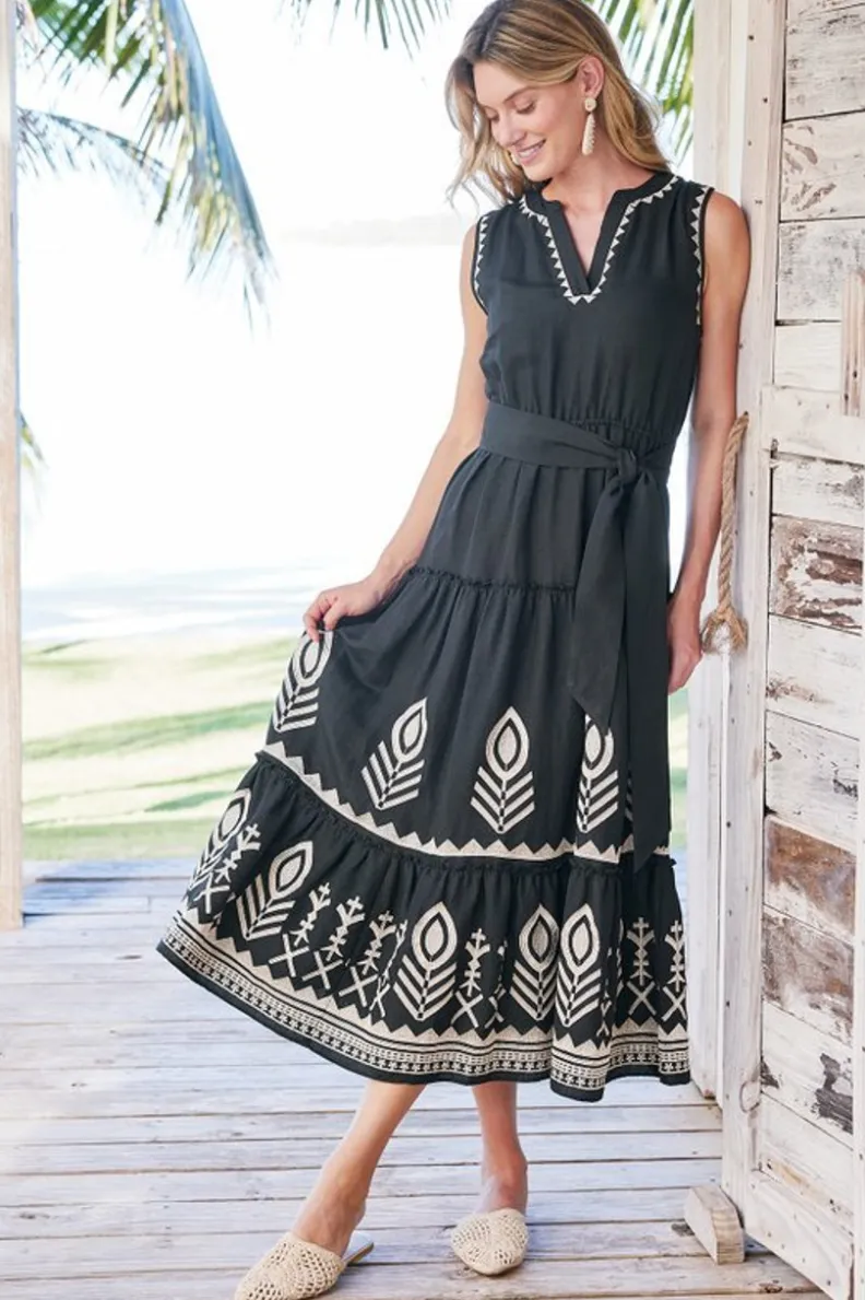 Soft Surroundings Fernanda Midi Dress| Dresses