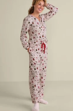 Soft Surroundings Festive Finley Sleep Set| Sleepwear & Lounge