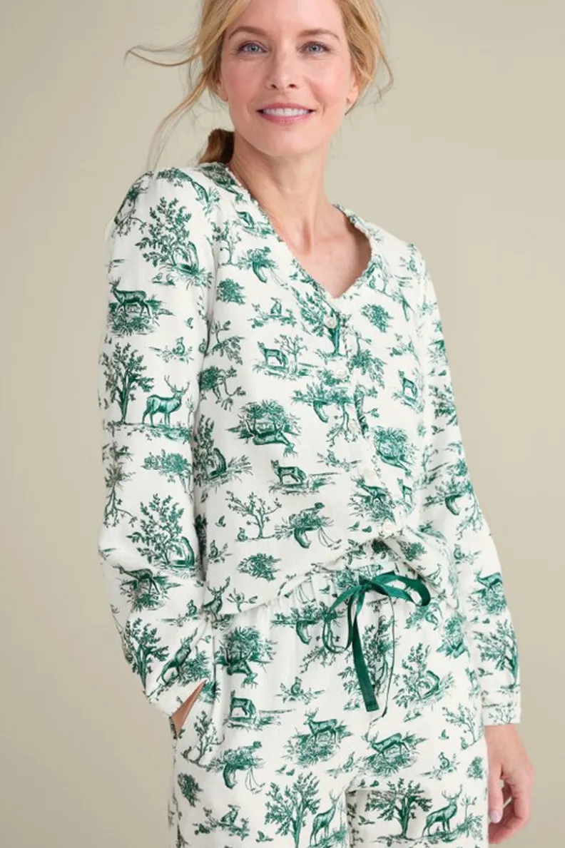 Soft Surroundings Festive Finley Sleep Set| Sleepwear & Lounge