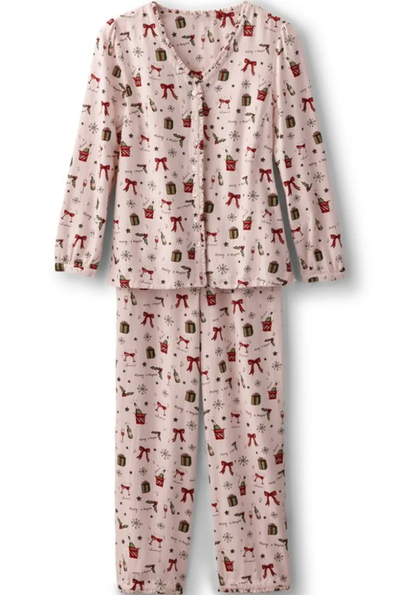 Soft Surroundings Festive Finley Sleep Set| Sleepwear & Lounge
