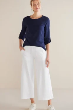Soft Surroundings Fina French Terry Crop Pants| Pants