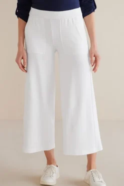 Soft Surroundings Fina French Terry Crop Pants| Pants