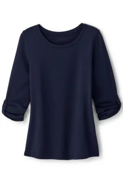 Soft Surroundings Fina French Terry Tee| Tops