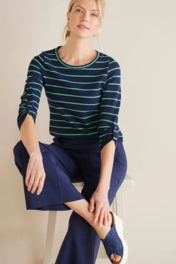 Soft Surroundings Fina French Terry Tee| Tops