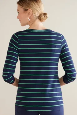 Soft Surroundings Fina French Terry Tee| Tops