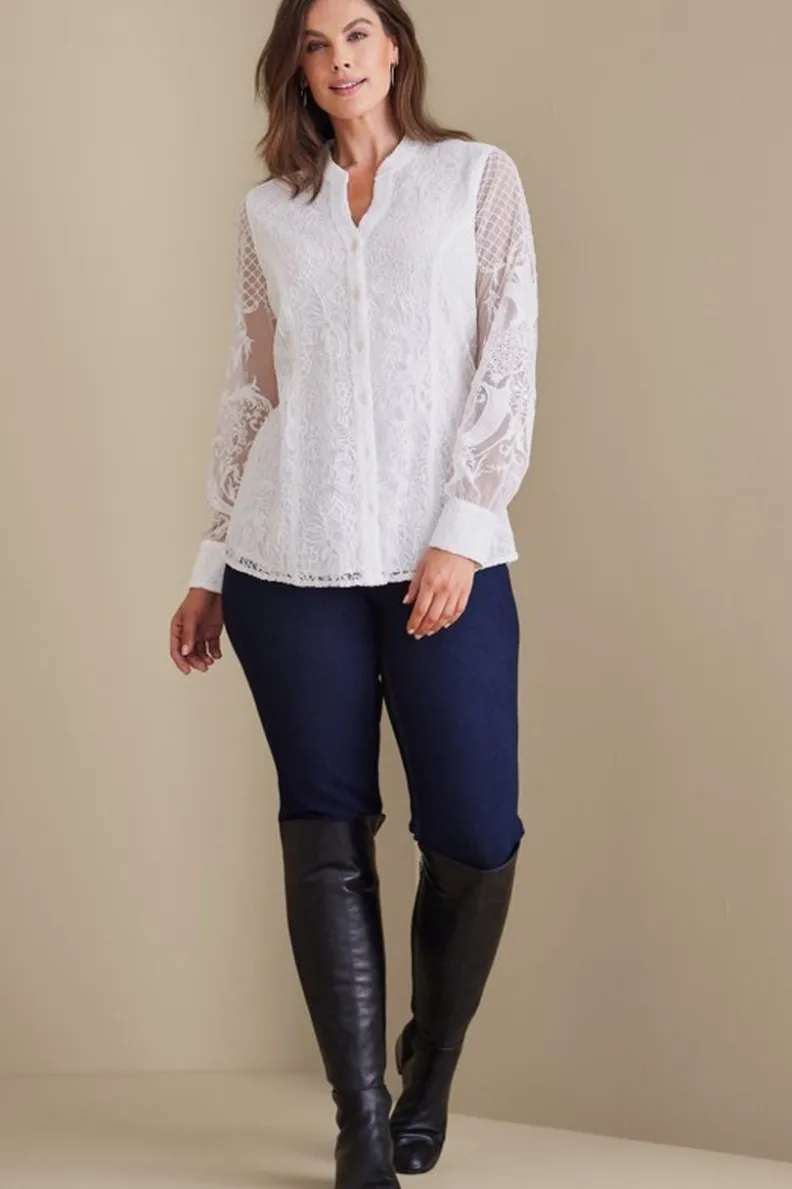 Soft Surroundings Fiori Top| Tops