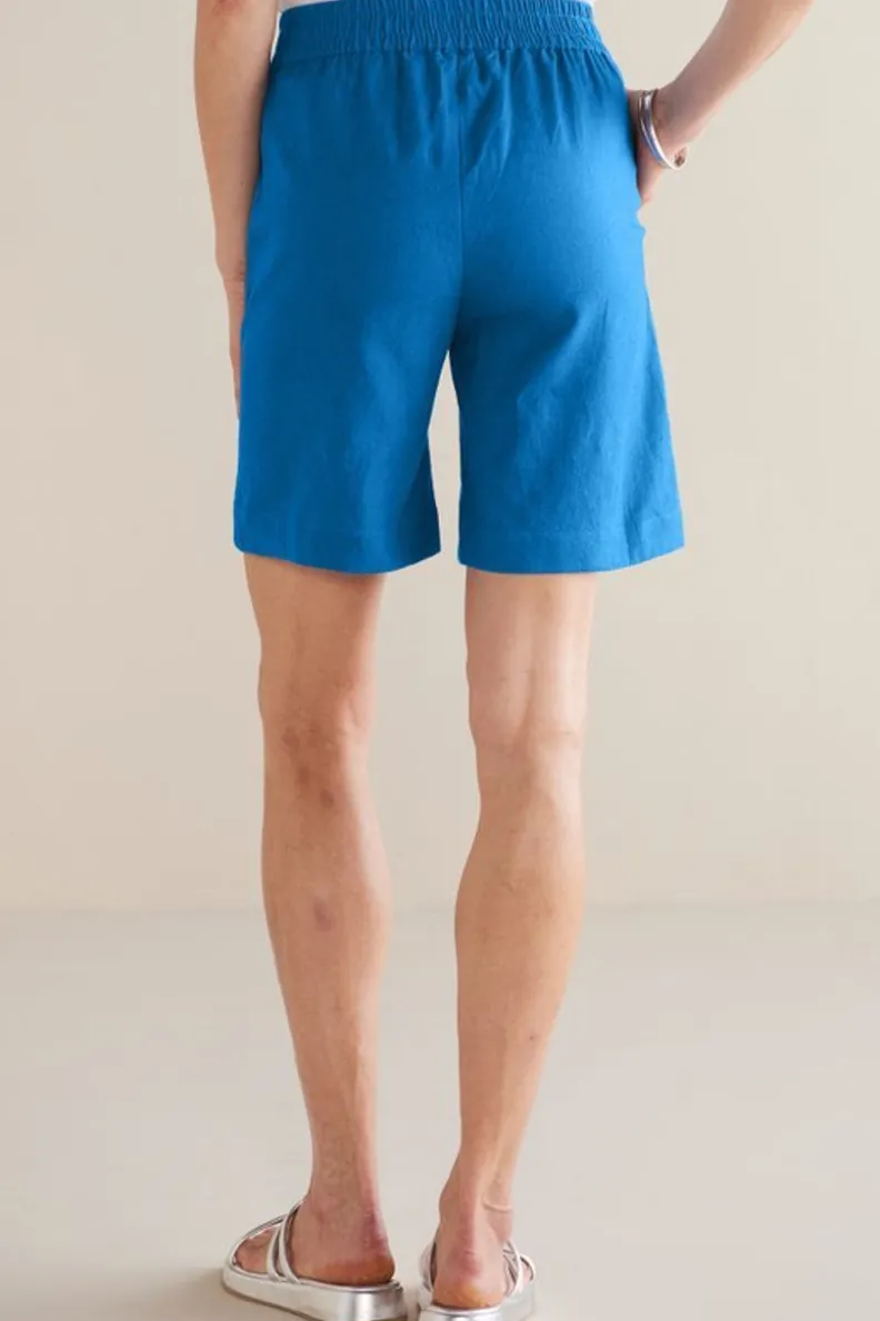 Soft Surroundings Flavia Linen Blend Shorts| Pants|Shorts