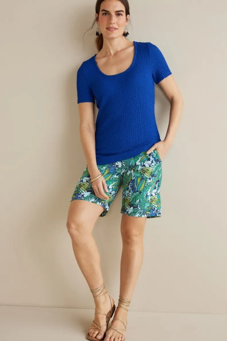 Soft Surroundings Flavia Linen Blend Shorts| Pants|Shorts
