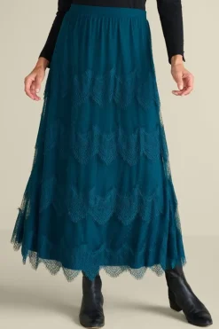 Soft Surroundings Frederica Lace Maxi Skirt| Skirts