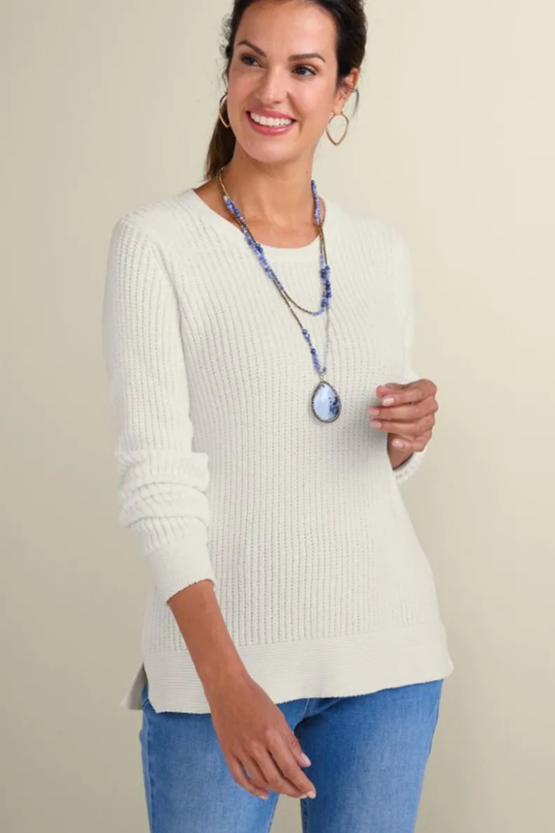 Soft Surroundings Gwendolyn Chenille Sweater| Tops|Sweaters & Cardigans