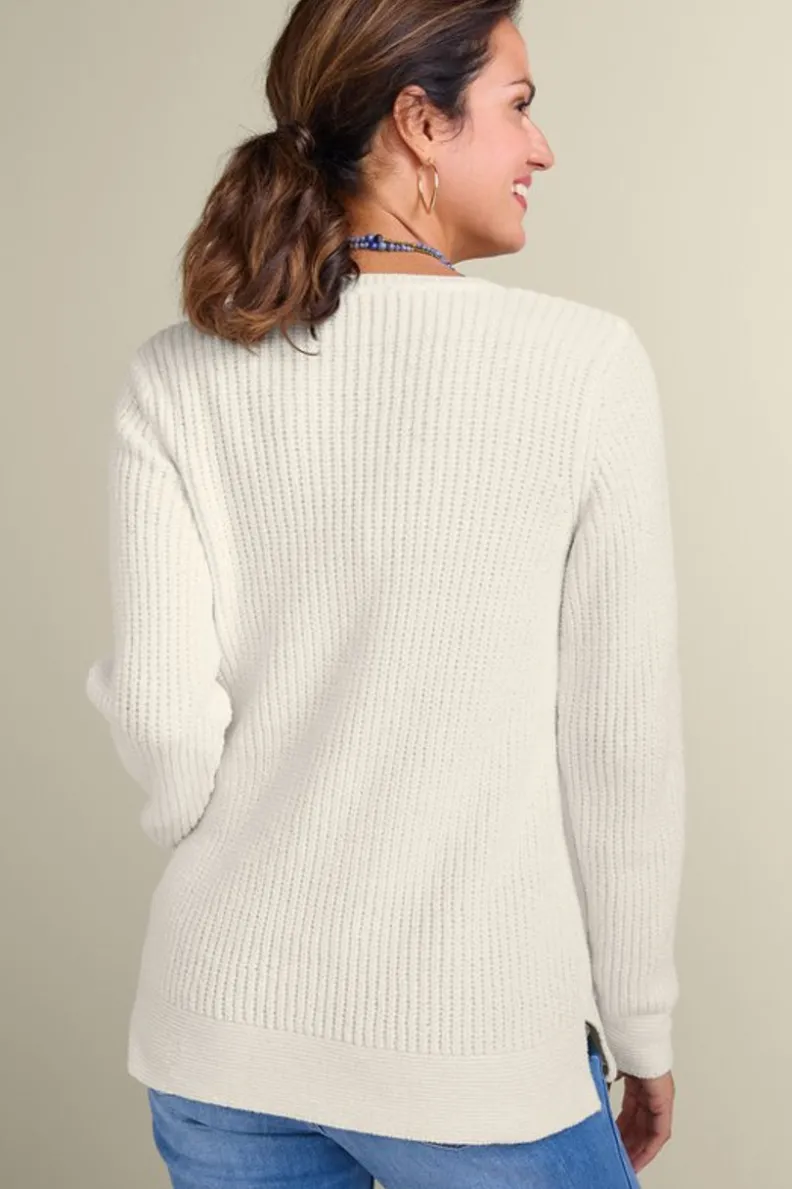 Soft Surroundings Gwendolyn Chenille Sweater| Tops|Sweaters & Cardigans