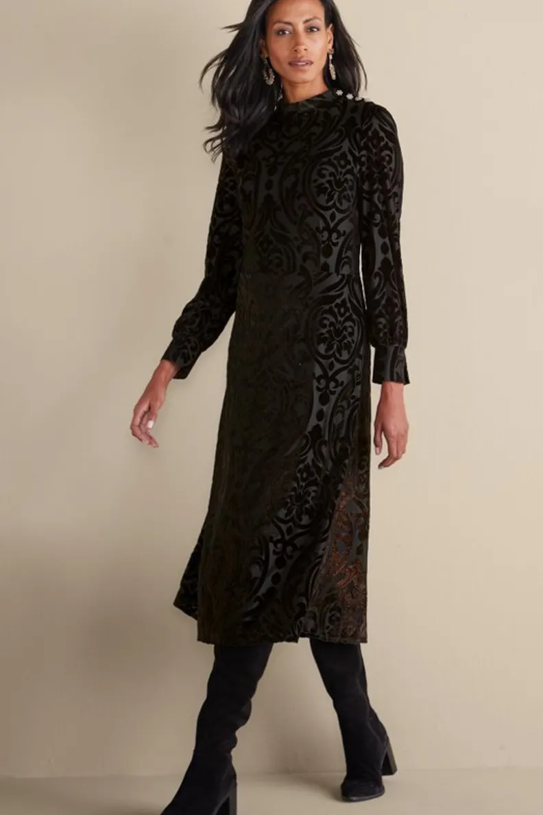 Soft Surroundings Hadley Velvet Dress| Dresses