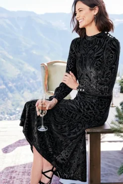 Soft Surroundings Hadley Velvet Dress| Dresses