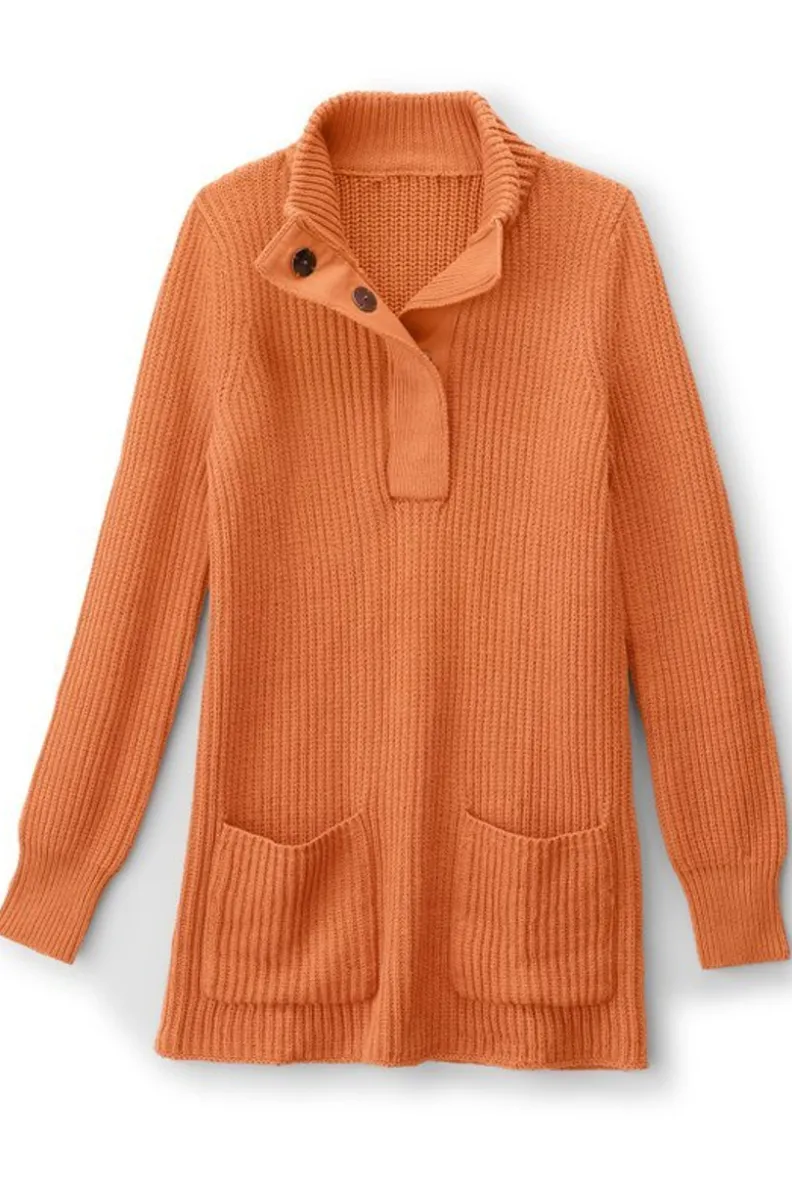Soft Surroundings Highland Tunic Sweater| Tops|Sweaters & Cardigans