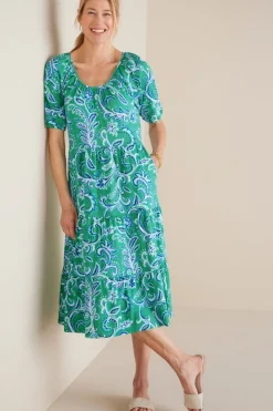 Soft Surroundings Ilana Midi Dress| Dresses