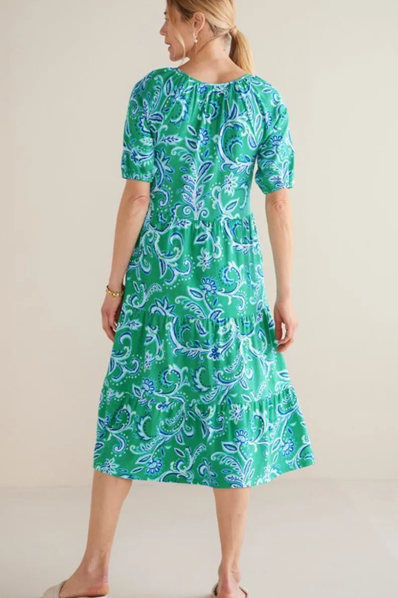 Soft Surroundings Ilana Midi Dress| Dresses