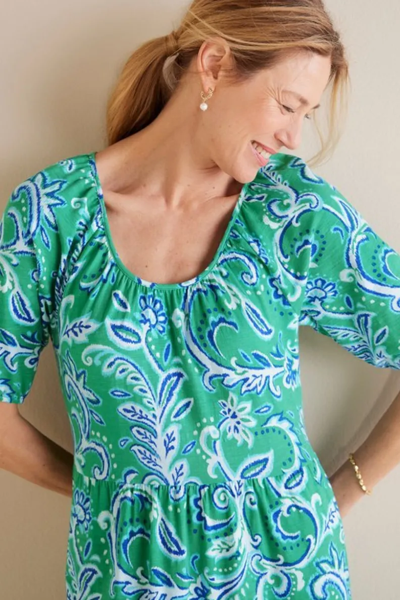 Soft Surroundings Ilana Midi Dress| Dresses