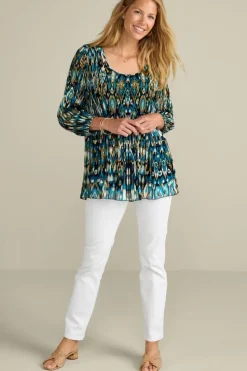 Soft Surroundings Imrie 3/4 Sleeve Tunic| Tops|Tunics & Leggings