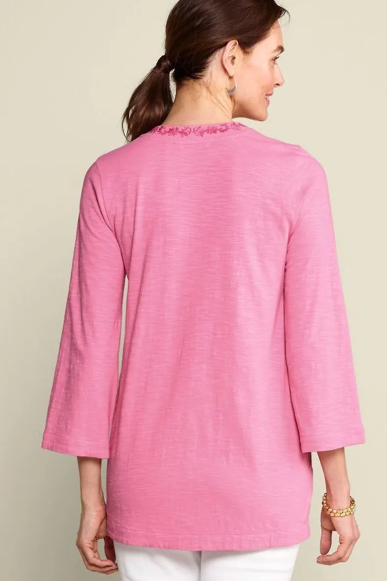 Soft Surroundings Ingrid Embroidered Tunic| Tops|Tunics & Leggings