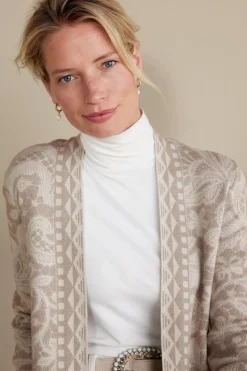 Soft Surroundings Ivy Shimmer Long Cardigan| Tops|Sweaters & Cardigans