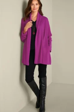 Soft Surroundings Izzy Cashmere Long Cardigan| Tops|Sweaters & Cardigans
